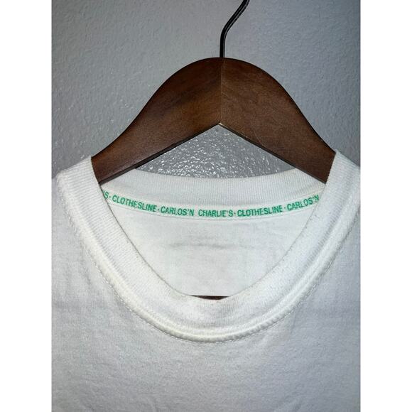 Vintage Senor Frogs Shirt Carlos N Charlies Playa Del Carmen Tee White Medium - Picture 4 of 9